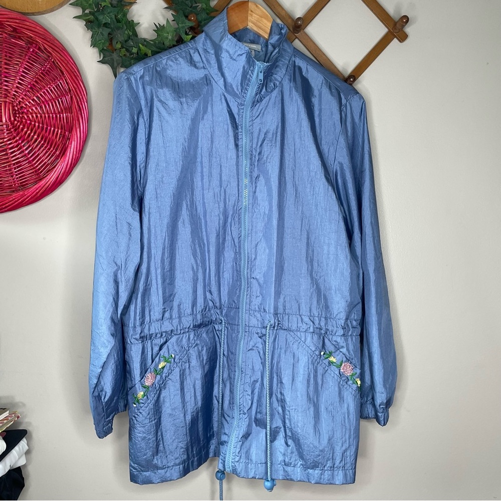 Vintage Blair blue windbreaker